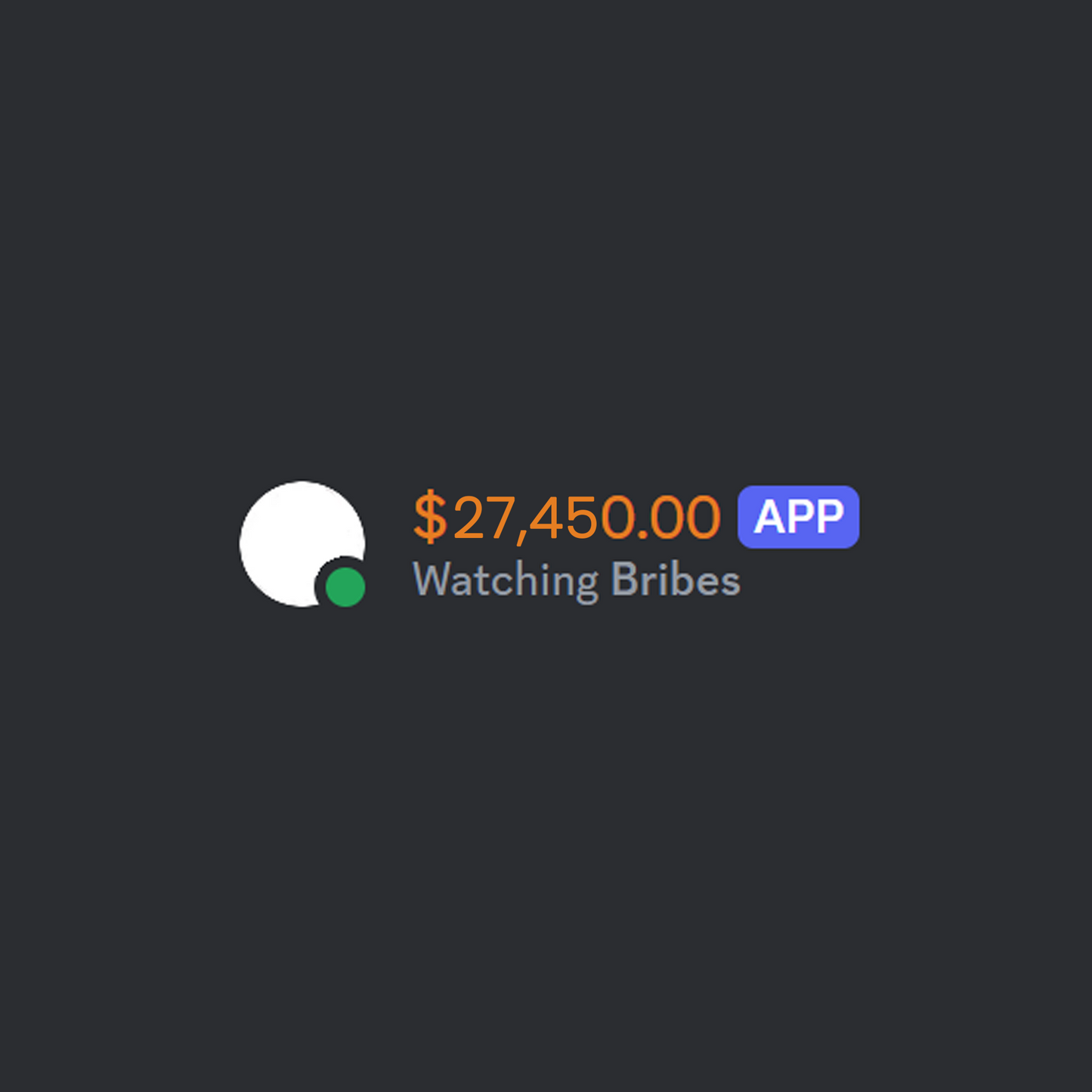 Discord Bribes Bot