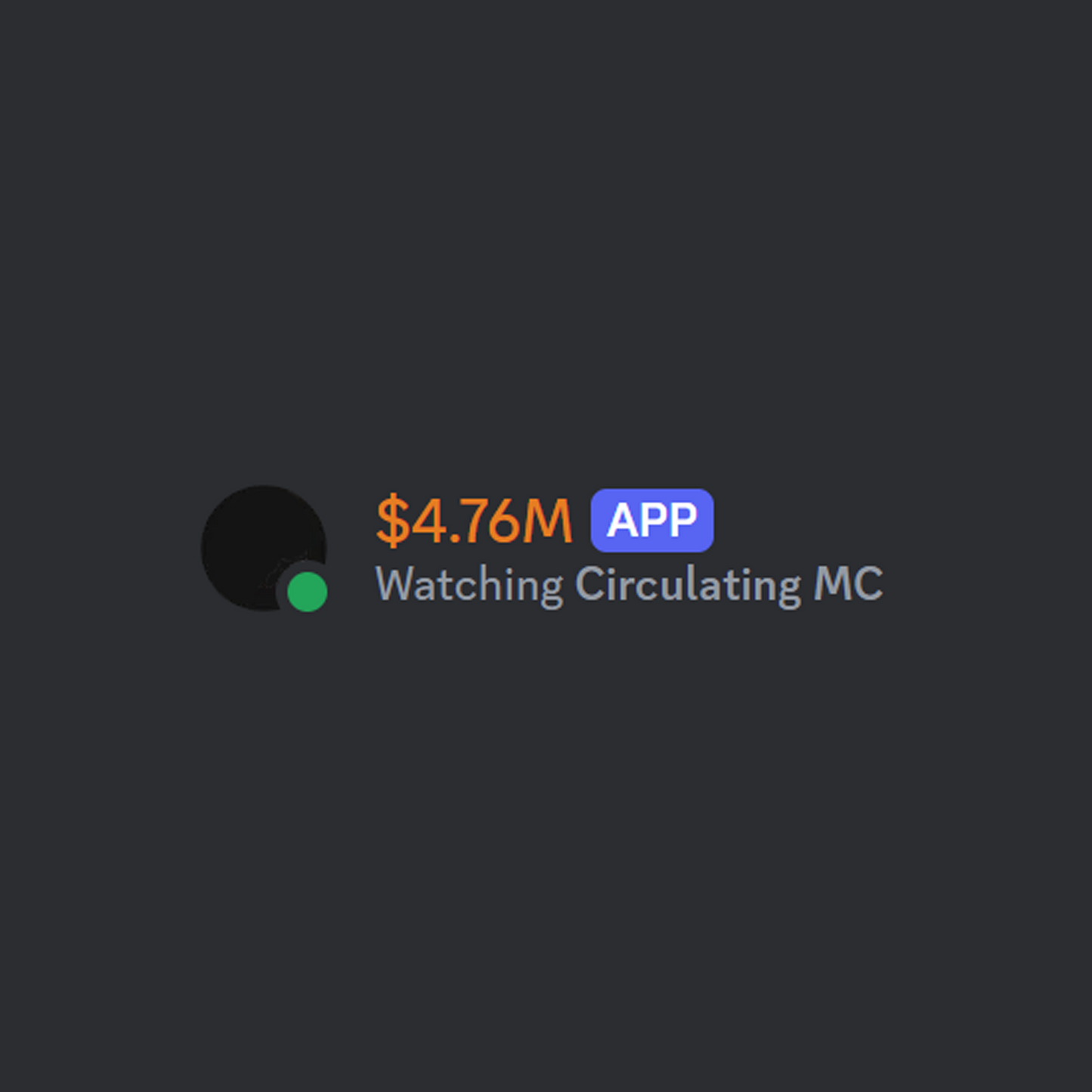 Discord Market Cap Bot